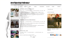 Desktop Screenshot of antientertainers.com
